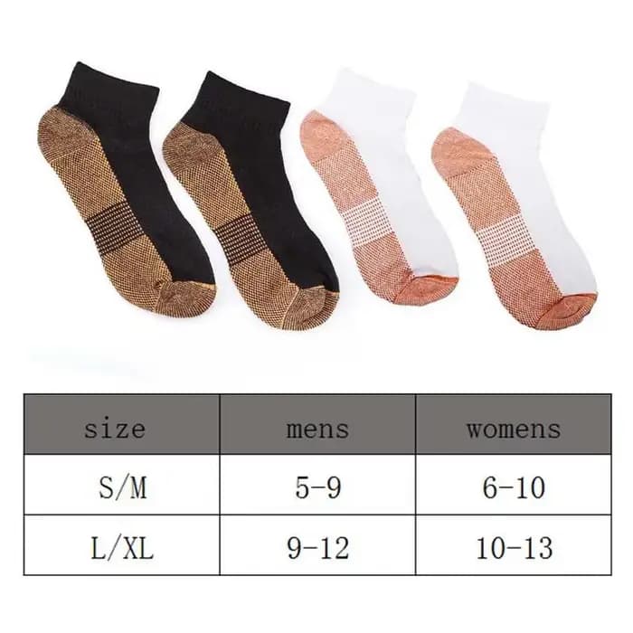 Chaussettes de sport magiques en fibre de bambou et pur coton