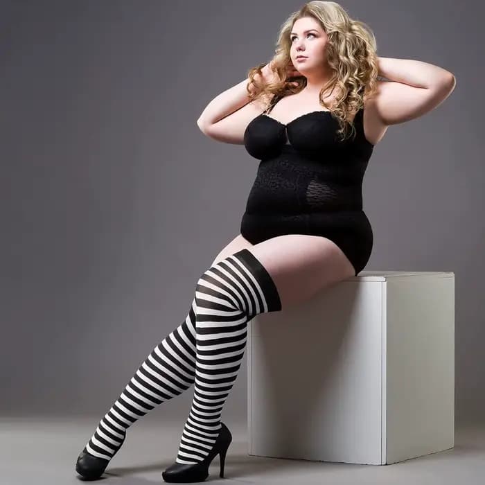 Chaussettes hautes grande taille jusqu'à 200lb
