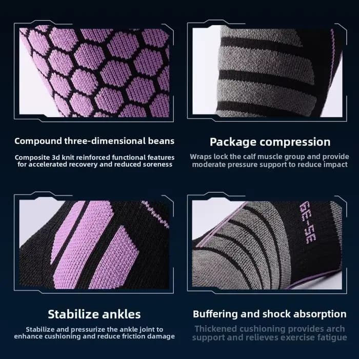 Nouvelles chaussettes de ski épaisses