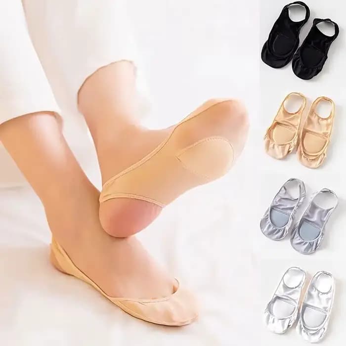 1 paire de chaussettes invisibles pour femmes