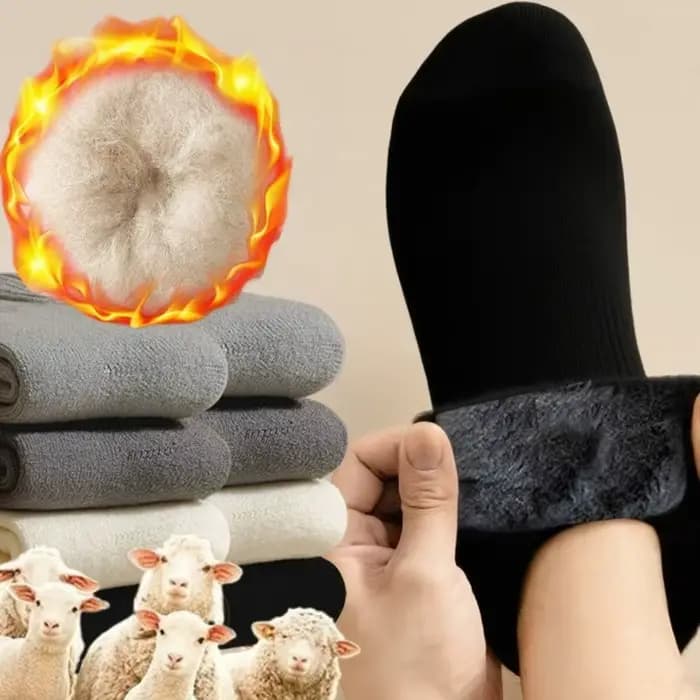 Chaussettes thermiques d'hiver pour hommes