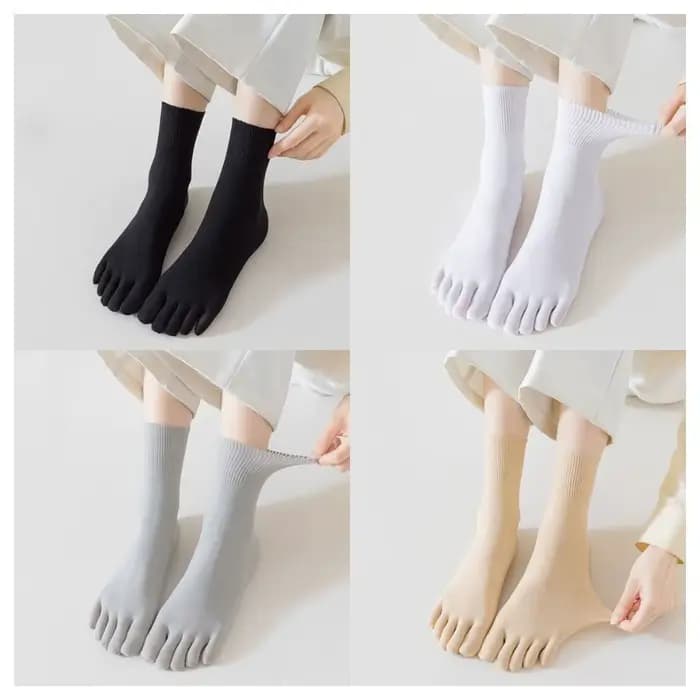Chaussettes mi-longues en maille de coton pour femmes