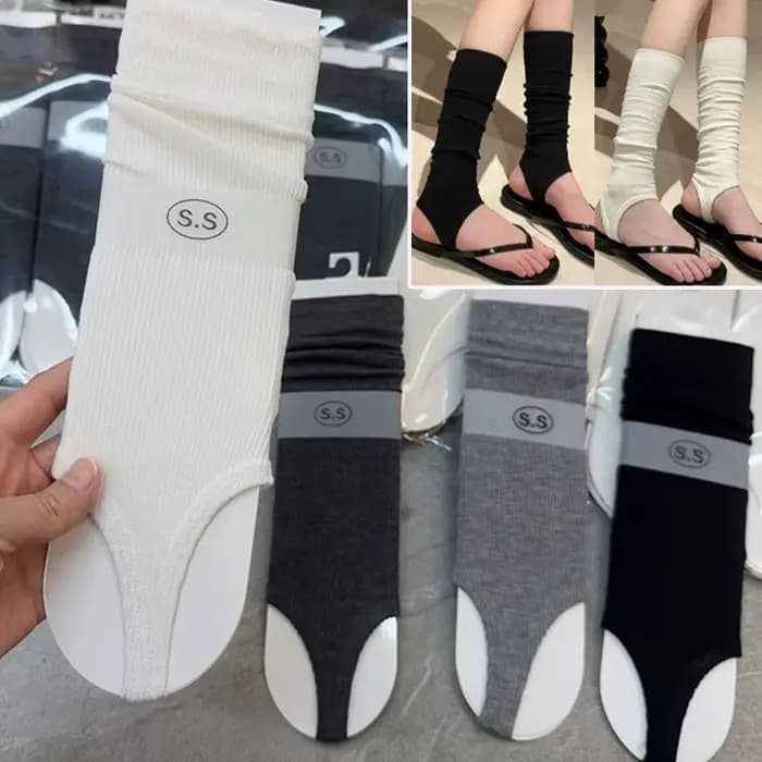 Chaussettes longues à la mode pour filles
