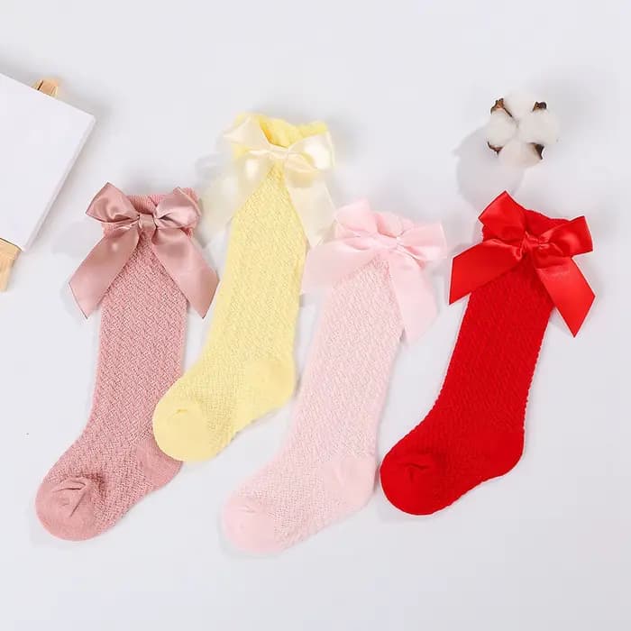 Chaussettes Hautes pour Bébé Fille