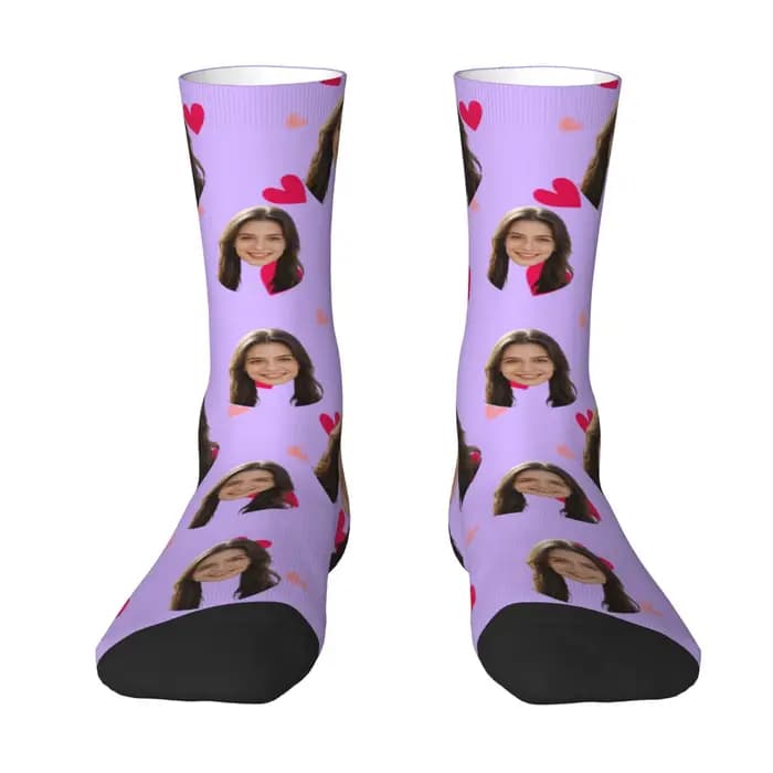Chaussettes avatar personnalisées pour hommes et femmes