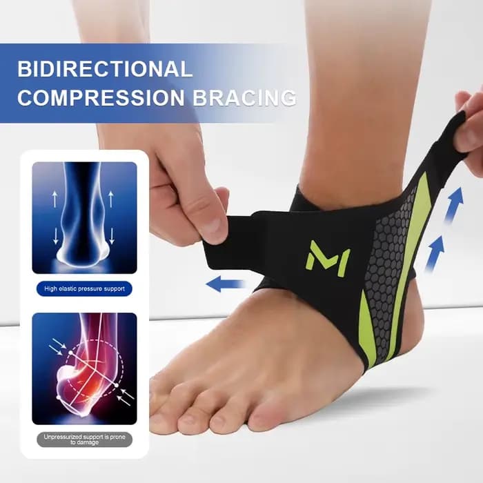 1pc Cooper cheville soutien Compression pied manches pour hommes et femmes bracelet