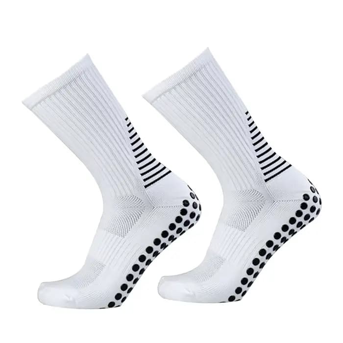Chaussettes de football antidérapantes en silicone pour hommes et femmes