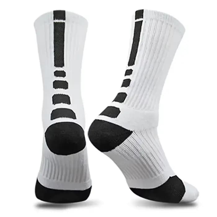 5 paires/lot chaussettes de basket-ball professionnelles