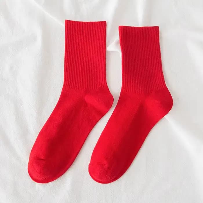 1 paire de chaussettes confortables pour hommes et femmes