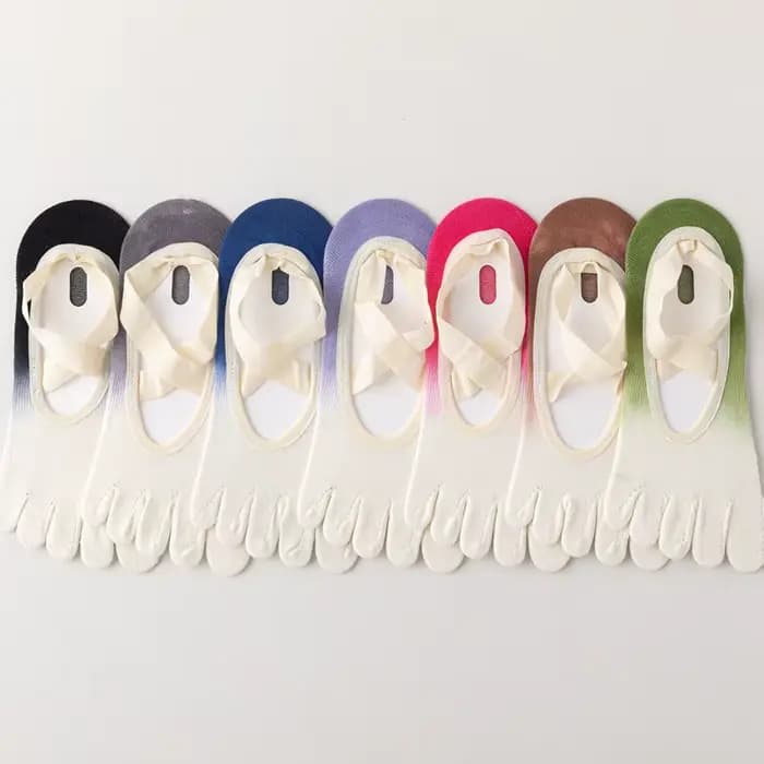 Chaussettes de Yoga à cinq doigts pour femmes