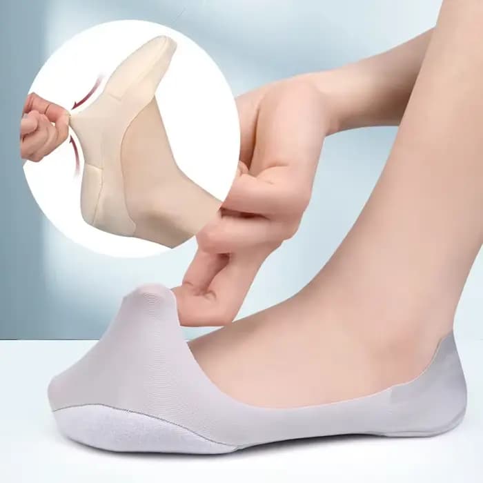 Nouvelles femmes bateau chaussette fasciite plantaire chaussures semelle intérieure chaussettes semelles pour pieds