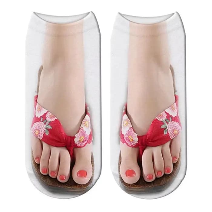 Chaussettes mignonnes en coton pour femmes