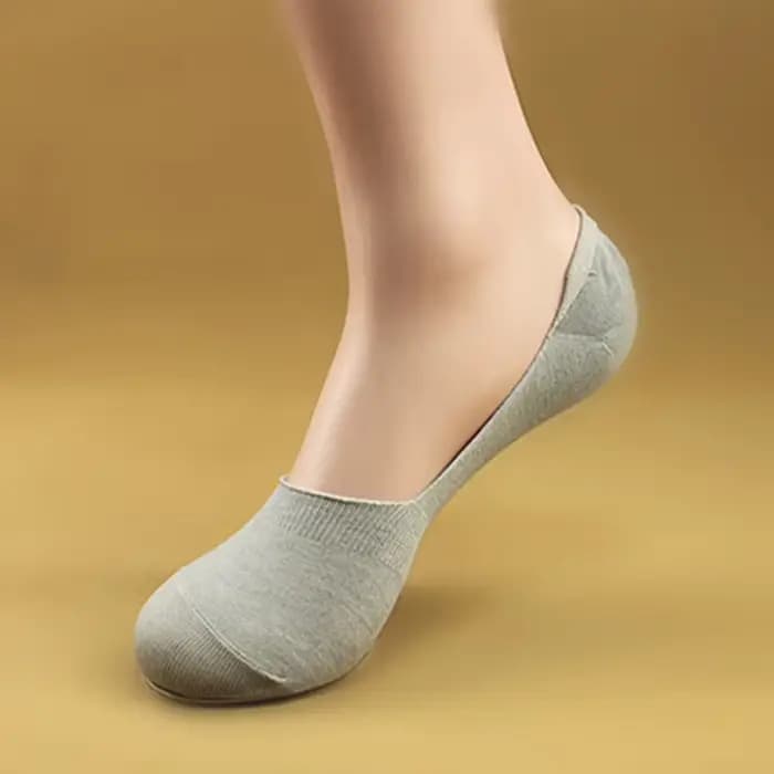 5 paires/lot de chaussettes invisibles pour hommes