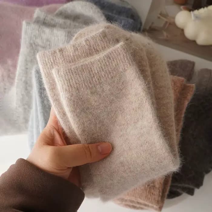 Chaussettes en laine pour femmes