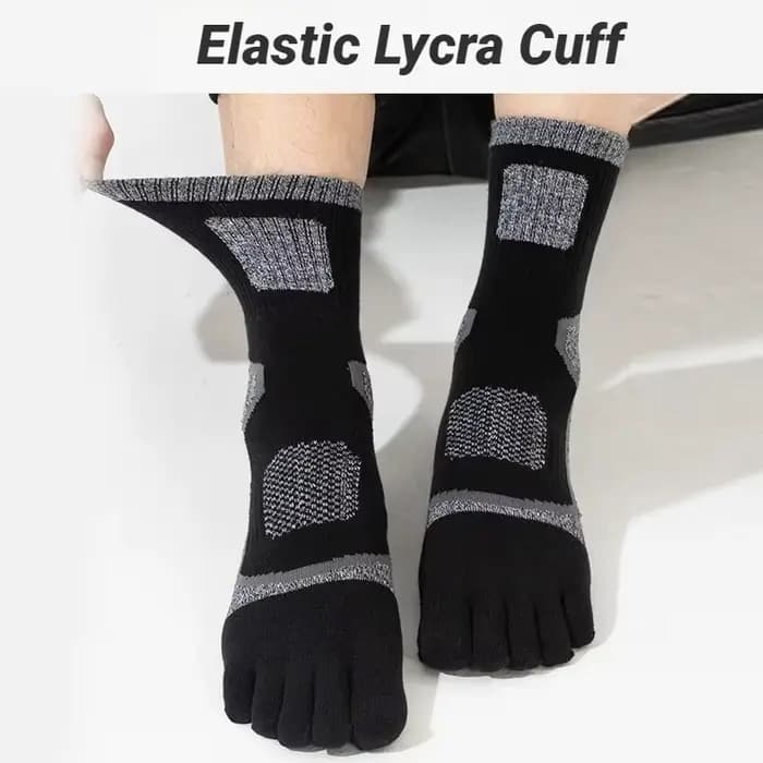 5 paires de chaussettes courtes de sport en coton pour homme, épaisses, à compression, en maille, durables, pour le fitness, le vélo, la course, le basketball, les activités de plein air et les voyage