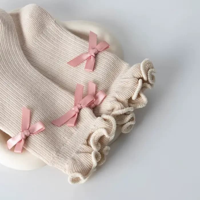 Chaussettes en coton pour nouveau-né