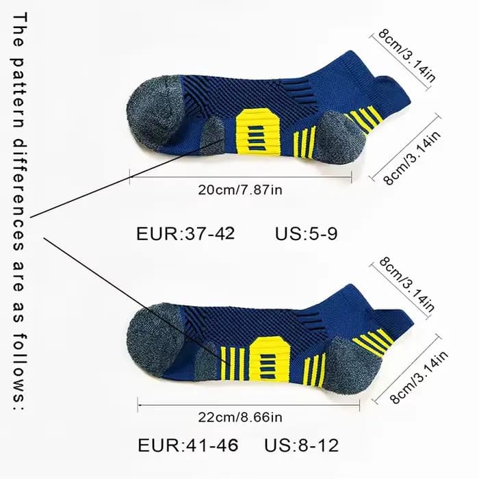 3 paires de chaussettes de sport de Fitness professionnelles