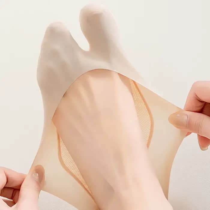 Chaussettes ultra fines à deux orteils pour femmes