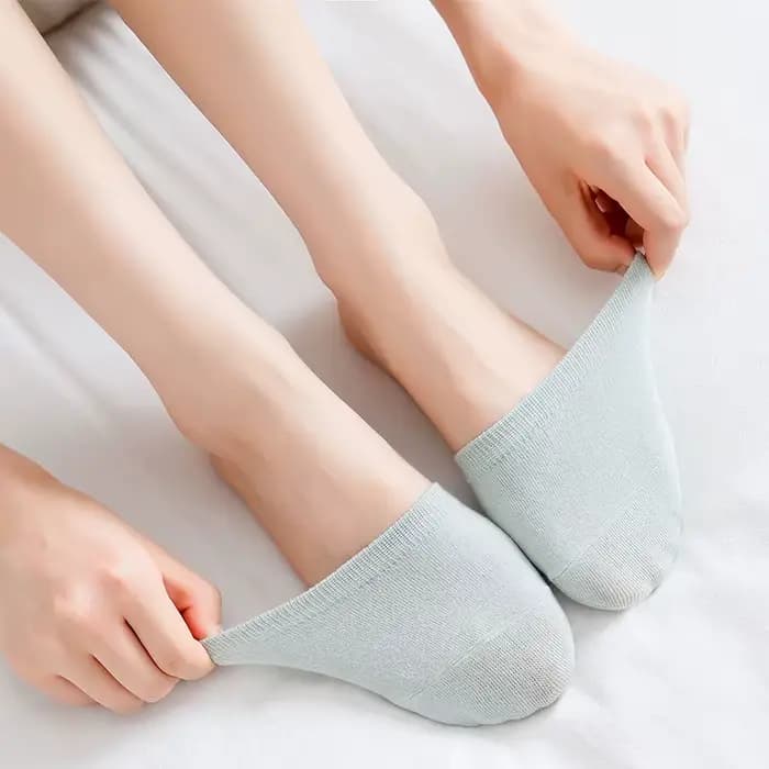 Demi-chaussettes invisibles pour femmes