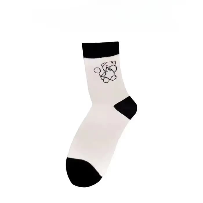 5 paires de chaussettes mi-mollet pour femmes