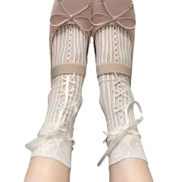 Chaussettes d'Été en Coton pour Femme