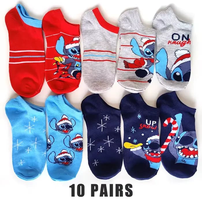Chaussettes courtes Minnie Cartoon pour femmes