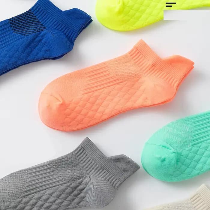 Nouveau Sport course cheville chaussettes femmes hommes athlétique mince respirant séchage rapide Fitness Marathon Compression courte coupe basse bateau chaussette