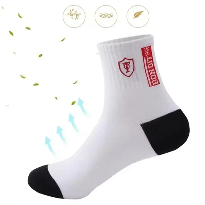 9/18 paires de chaussettes de sport pour hommes - respirantes et anti-transpiration