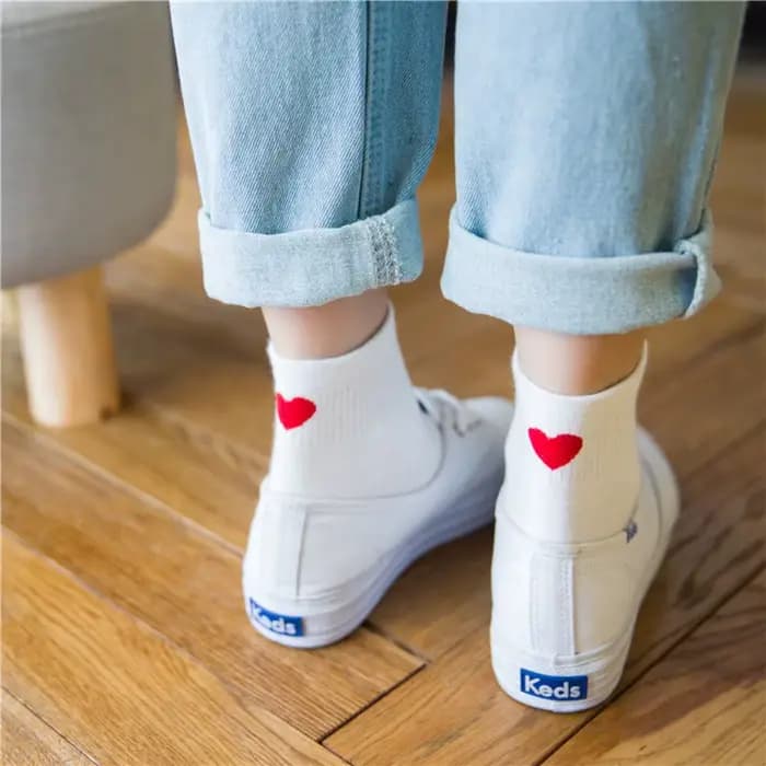 Amolette-Chaussettes en pur coton pour femmes