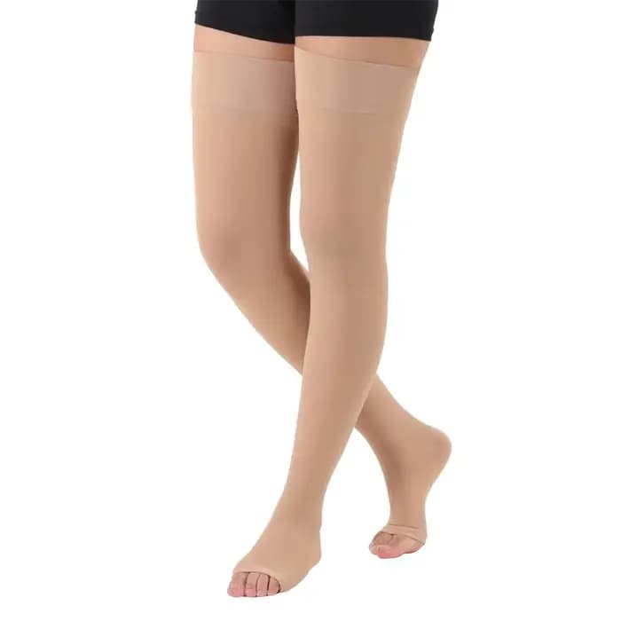 Bas de contention pour hommes et femmes 20-30 mmHg – Chaussettes de soutien ferme pour varices, œdèmes, grossesse et récupération