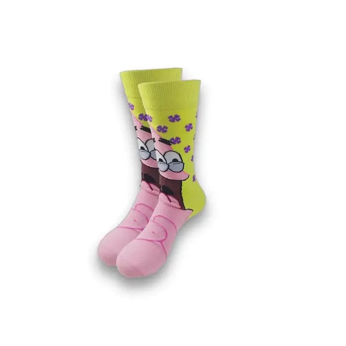Nouvelles chaussettes amusantes de style dessin animé