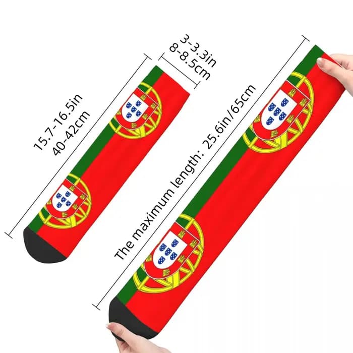 Chaussettes tube moyen en polyester pour hommes et femmes