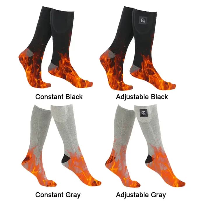 Chaussettes chauffantes d'hiver