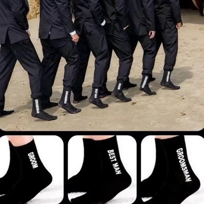 Chaussettes de mariage pour hommes