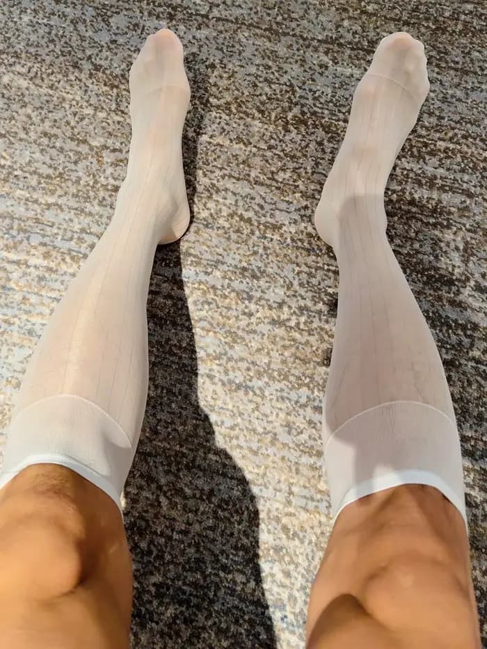 Chaussettes de costume d'affaires pour hommes
