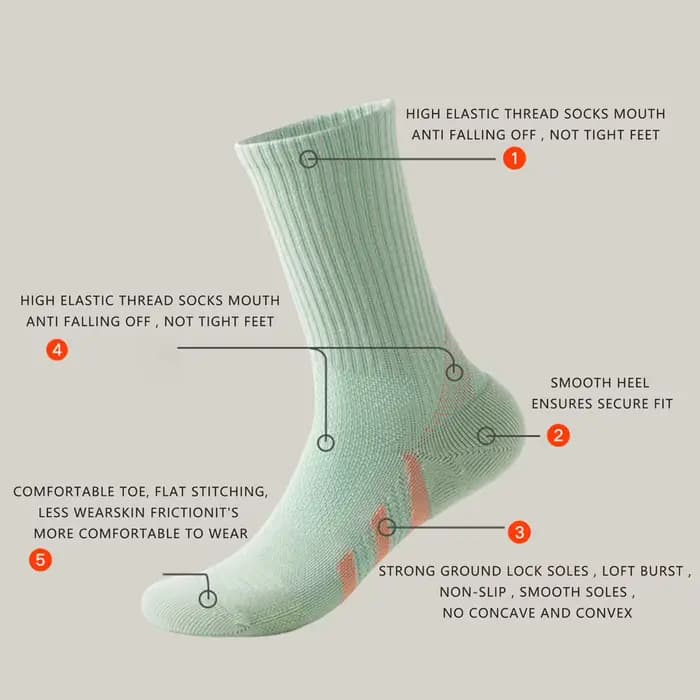 Chaussettes de sport décontractées