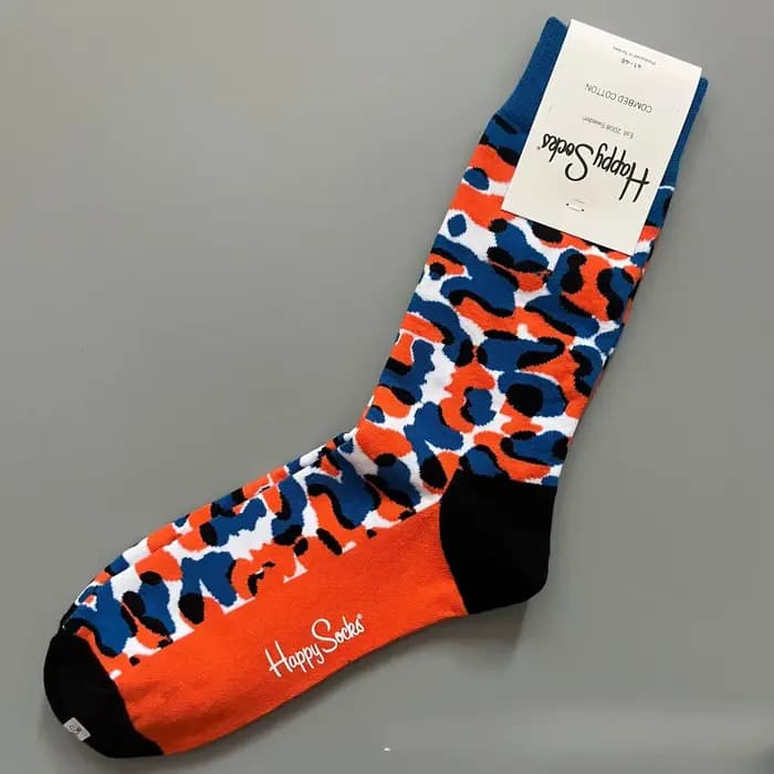 Cotton Happy Socks Chaussette classique pour homme Taille 10 - 13 Doux
