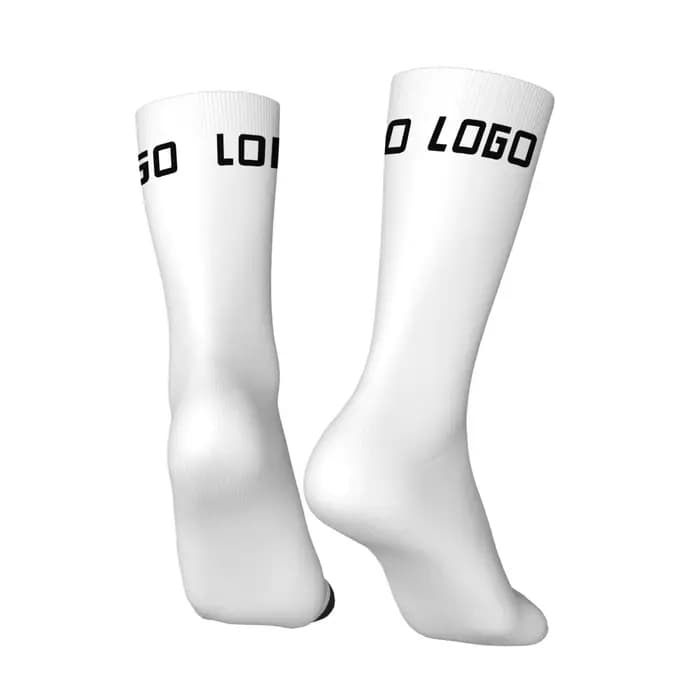 Chaussettes personnalisées avec logo facial
