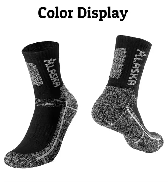Chaussettes de sport thermiques pour hommes