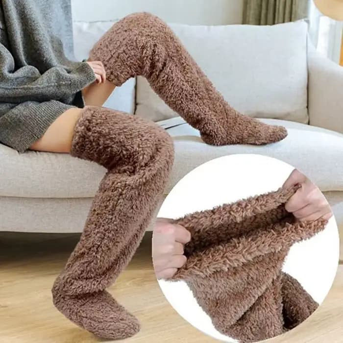 Chaussettes hautes au dessus du genou pour femmes