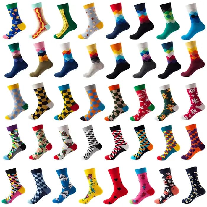 Chaussettes amusantes pour hommes