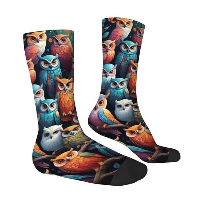 Chaussettes rétro Harajuku pour hommes
