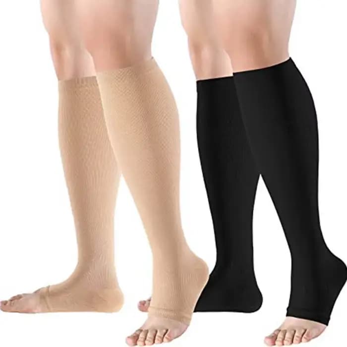 Bas de Compression de mollet pour hommes et femmes