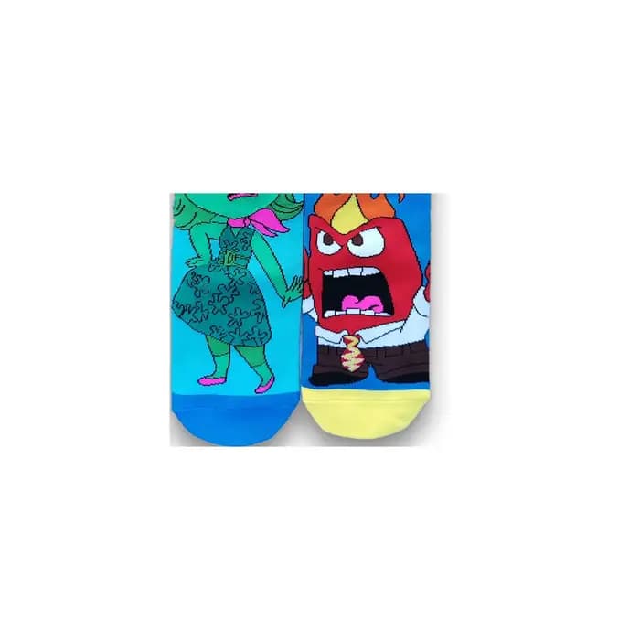 Chaussettes à motifs de personnages de dessins animés mignons pour hommes