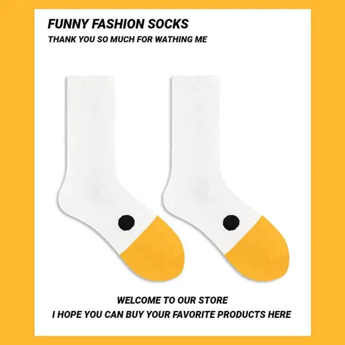 Chaussettes de dessin animé pour femmes