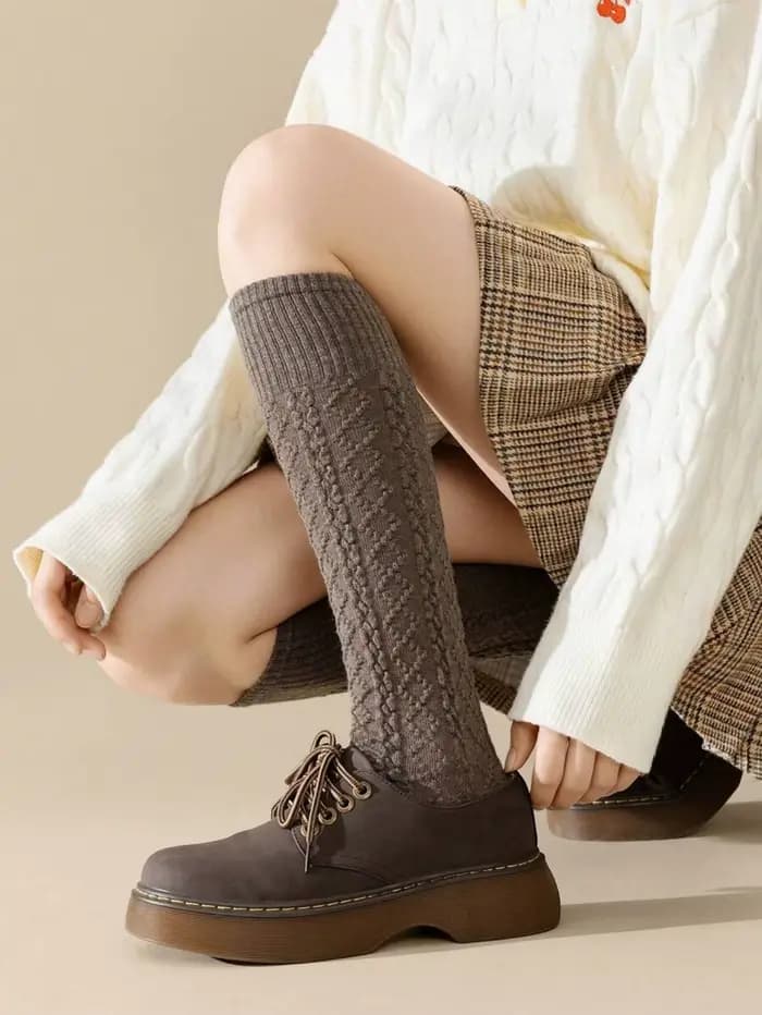 1/3/6 paires de chaussettes à la mode pour femmes