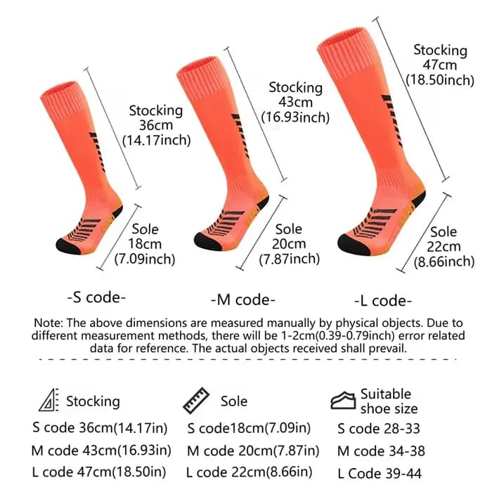 Loogdeel chaussettes de Football professionnelles chaussettes à Tube haut pour enfants chaussettes de sport longues respirantes antidérapantes pour hommes