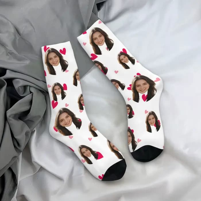 Chaussettes avatar personnalisées pour hommes et femmes