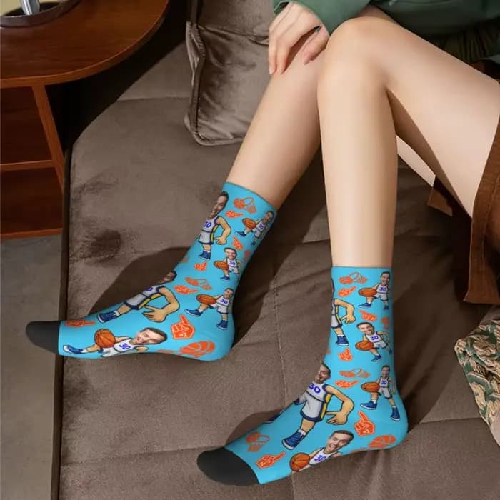 Chaussettes de basket-ball personnalisées pour hommes