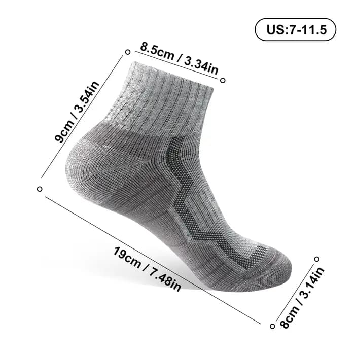 WRELS chaussettes thermiques en laine mérinos hiver chaud Ski randonnée snowboard escalade Compression